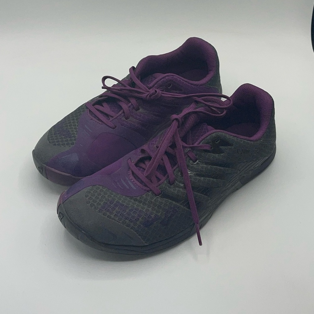Inov-8 F-Lite 235 Athletic Crossfit Training Shoes Womens Size 9 Gray Purple